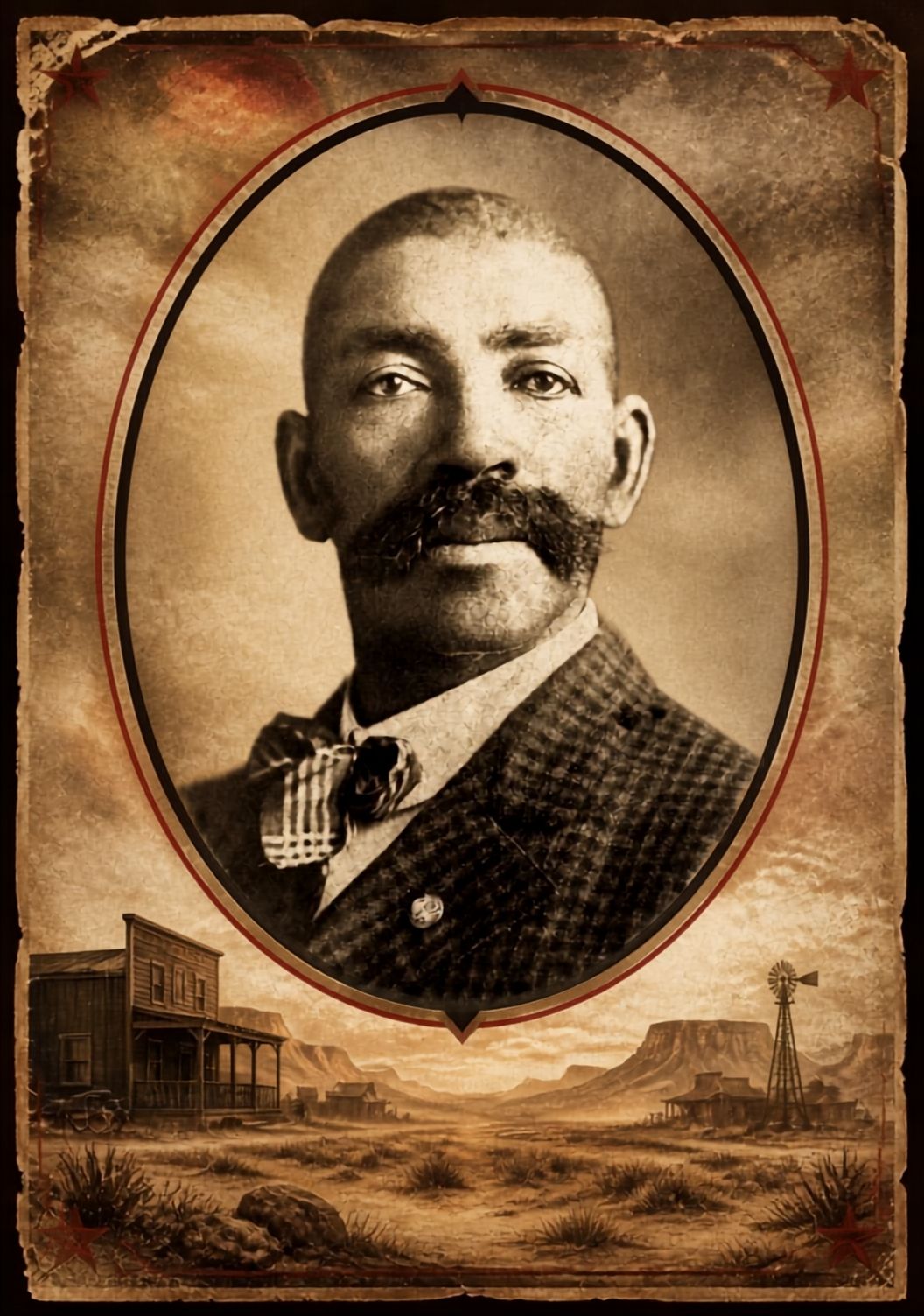 Portrait of Bass Reeves